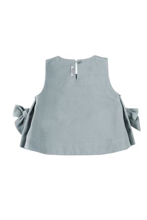 Top in cotone azzurro DONSJE KIDS | 411560000070